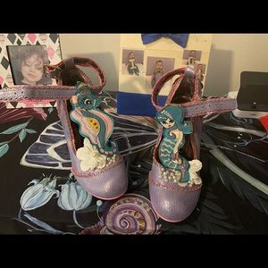 Irregular choice size 37/US 6 mermaid seahorse shoes